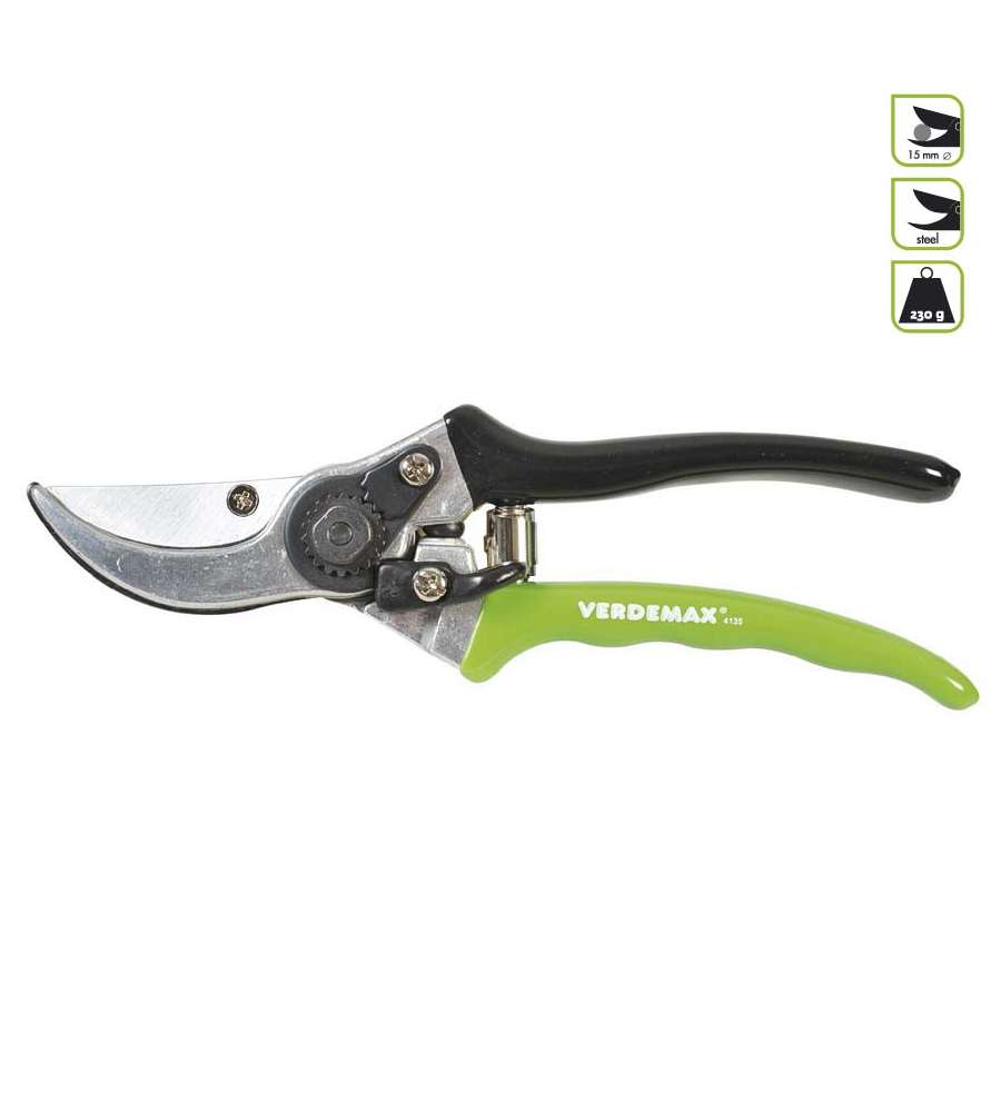 Forbici da giardino by-pass cromate Verdemax Forbici da giardino by-pass cromate Verdemax